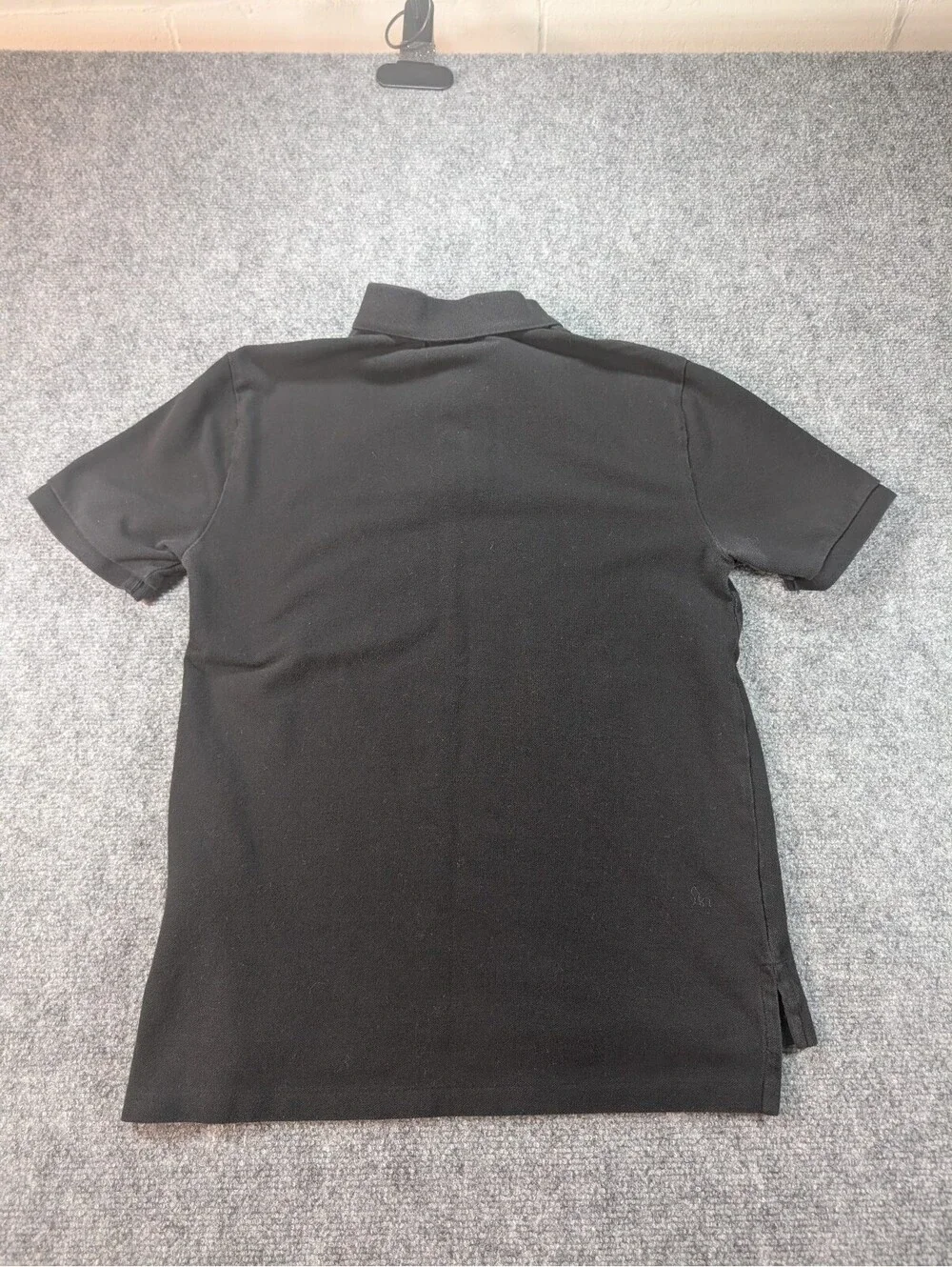 Polo by Ralph Lauren Black Cotton Polo Shirt Boys Large 14 16